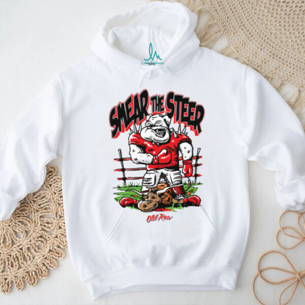 Georgia Football Smear The Steer Pocket T Shirt