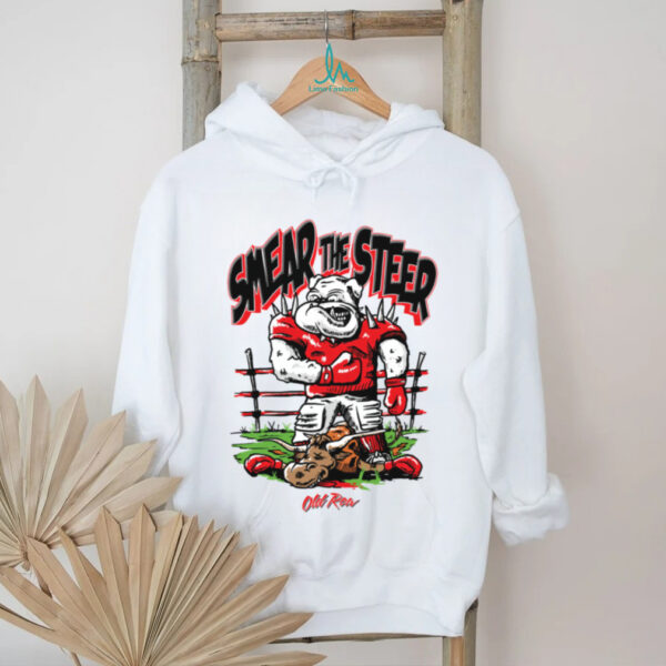 Georgia Football Smear The Steer Pocket T Shirt