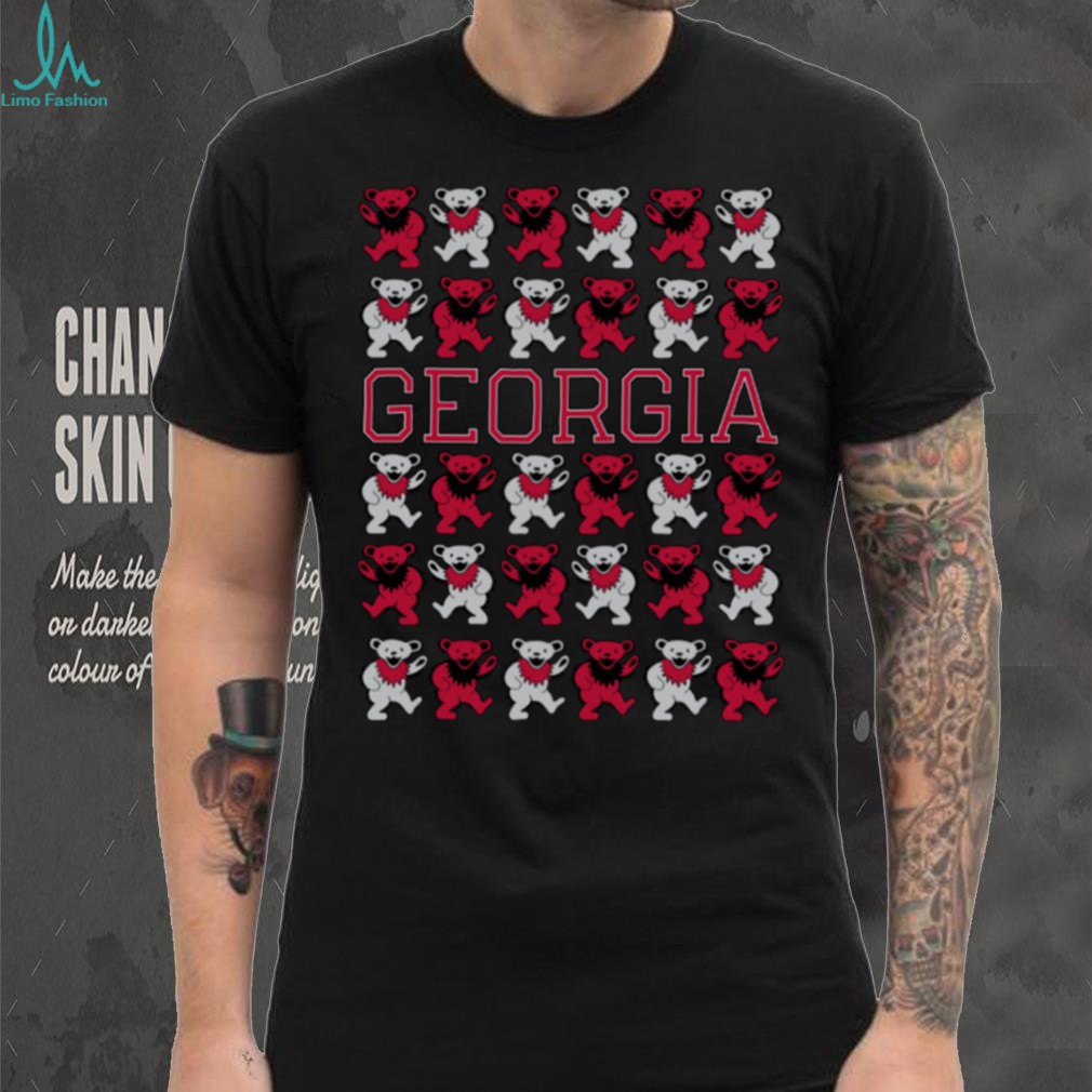 Georgia Grateful Dead Dancing Bears Logo Shirt Georgia Grateful Dead Dancing Bears Logo Shirt