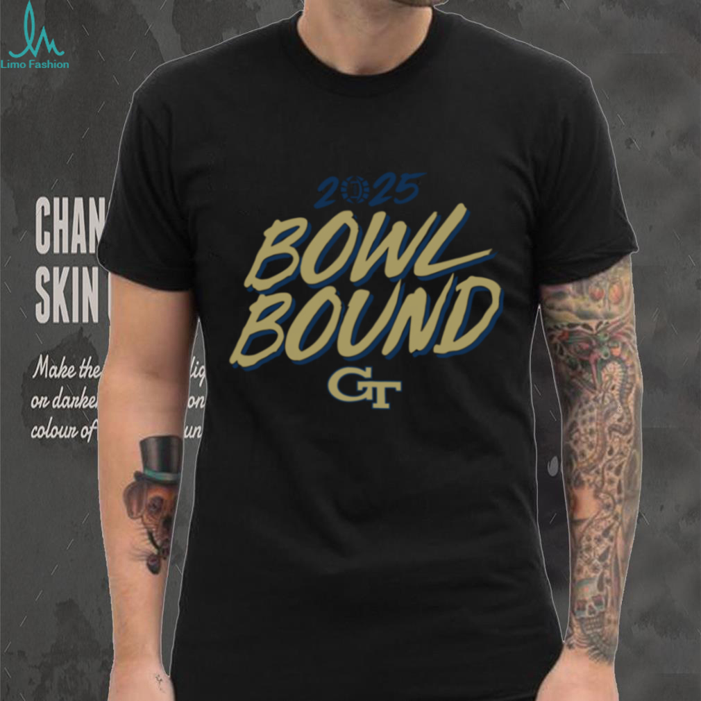 Georgia Tech Yellow Jackets 2025 Bowl Bound TShirt Georgia Tech Yellow Jackets 2025 Bowl Bound TShirt