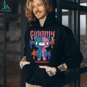 Gloomy Bear Store Gloomy Halloween Patchwork T Shirt