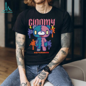 Gloomy Bear Store Gloomy Halloween Patchwork T Shirt