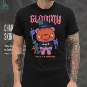 Gloomy Bear Store Gloomy halloween Jack O lanten T Shirt