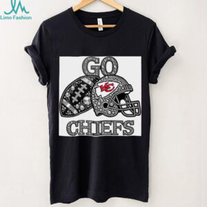 Go Chiefs Bling Football Fan T Shirt