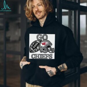 Go Chiefs Bling Football Fan T Shirt