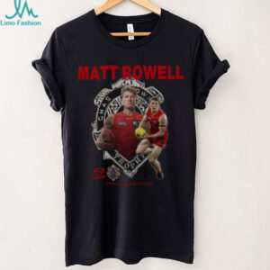 Gold Coast Suns Shop Matt Rowell Brownlow T Shirt