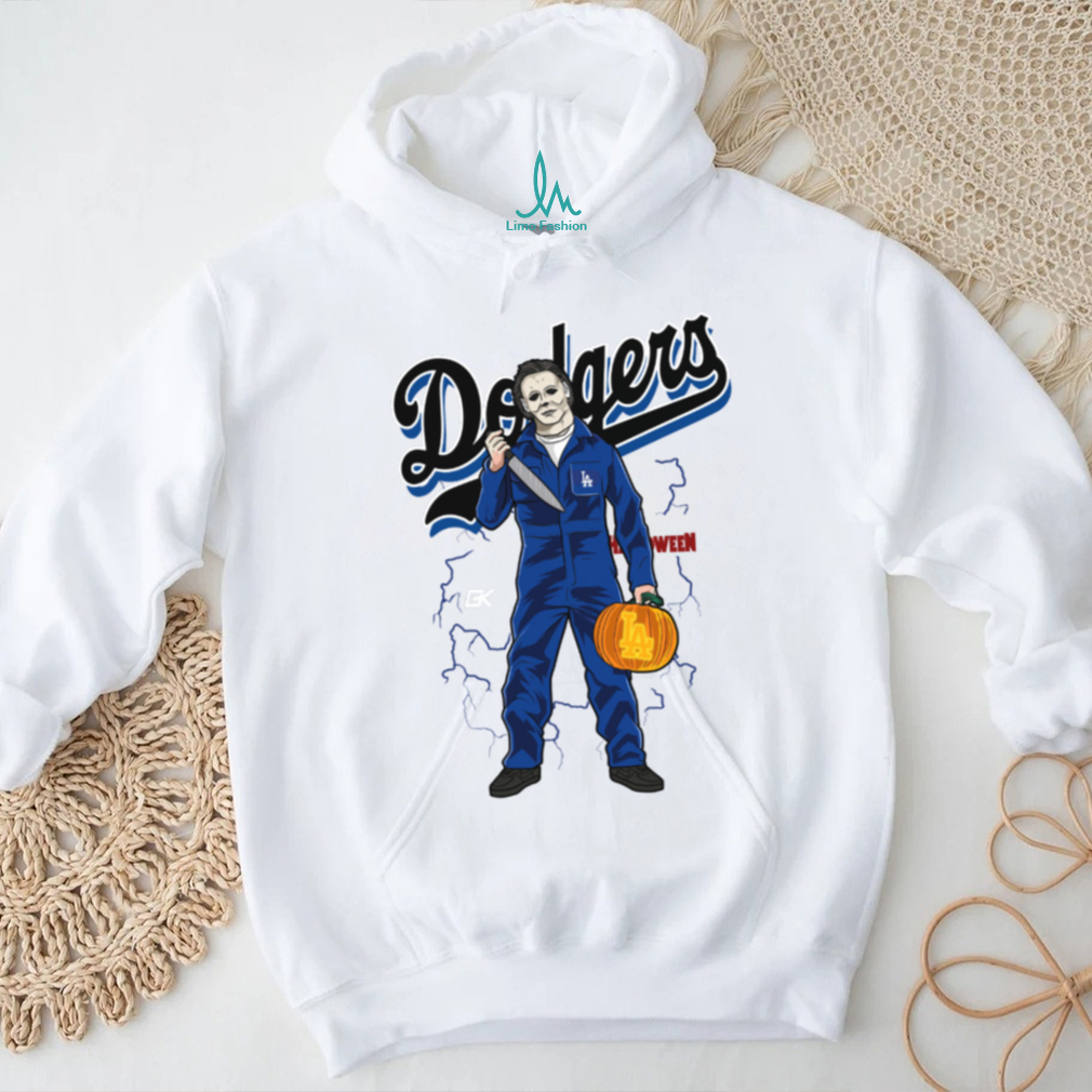 Golden Knight GFX Dodgers Michael Myers Shirt Golden Knight GFX Dodgers Michael Myers Shirt