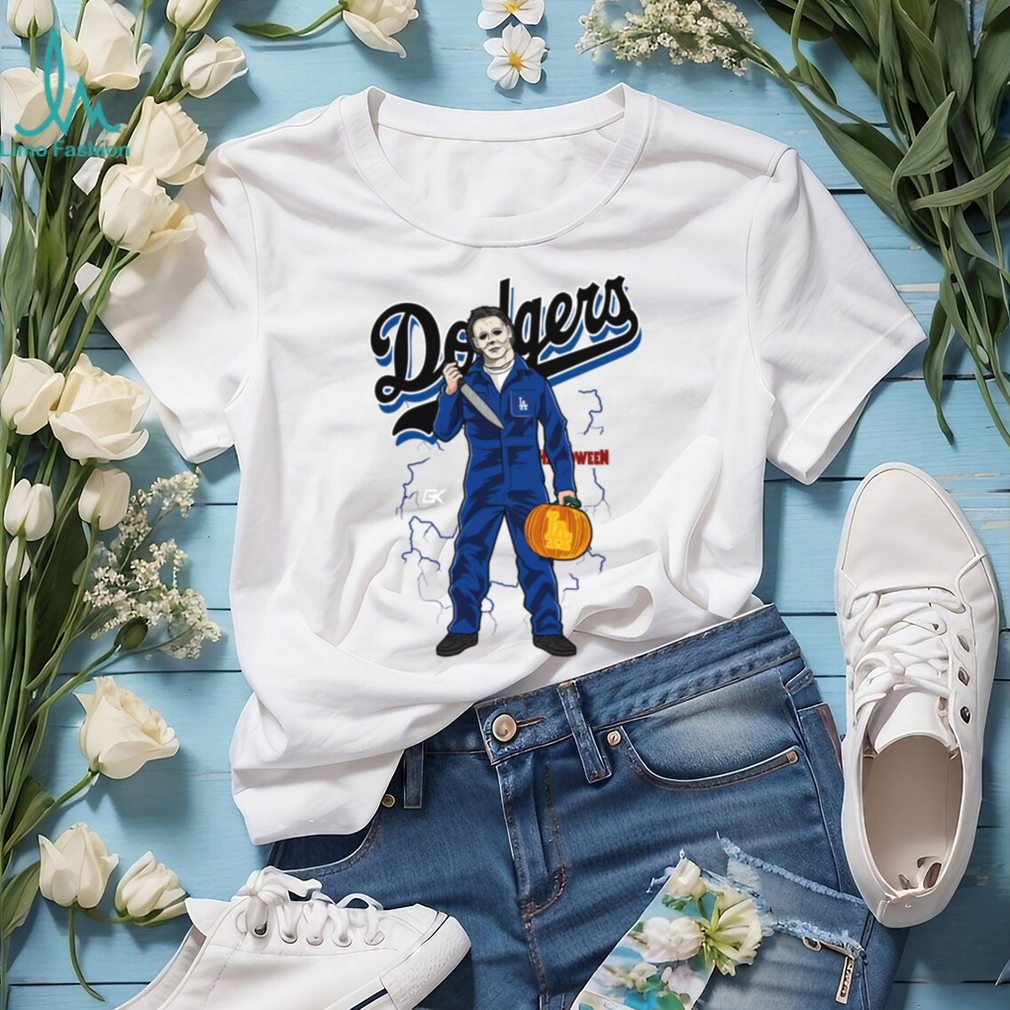 Golden Knight GFX Dodgers Michael Myers Shirt Golden Knight GFX Dodgers Michael Myers Shirt
