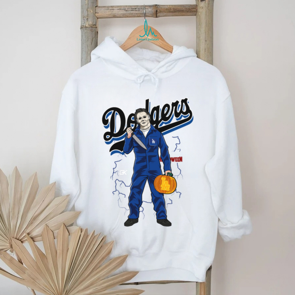 Golden Knight GFX Dodgers Michael Myers Shirt Golden Knight GFX Dodgers Michael Myers Shirt
