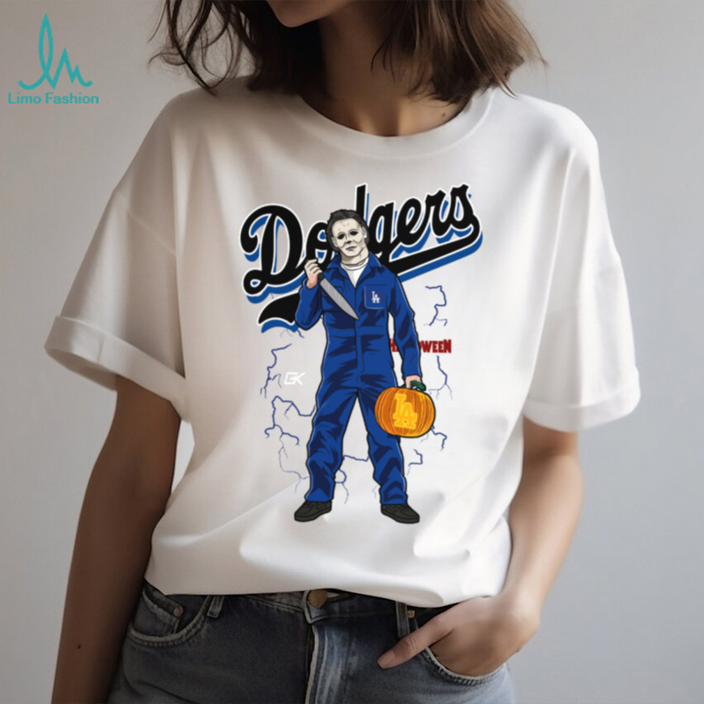 Golden Knight GFX Dodgers Michael Myers Shirt Golden Knight GFX Dodgers Michael Myers Shirt