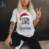 Personalized North Carolina Tar Heels HalloThanksMas Tee, Funny Holiday Shirt with Pumpkin Santa Hat Football, NCAA Fan Gift for Halloween Thanksgiving Christmas