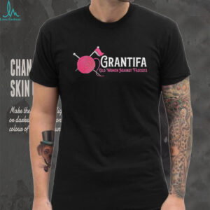Grantifa old women against fascists shirt