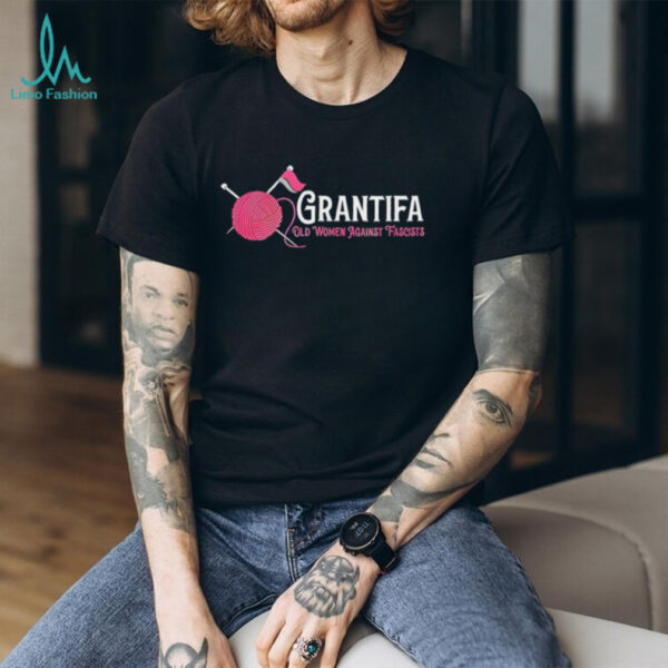 Grantifa old women against fascists shirt