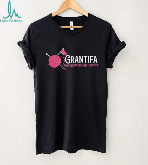 Grantifa old women against fascists shirt