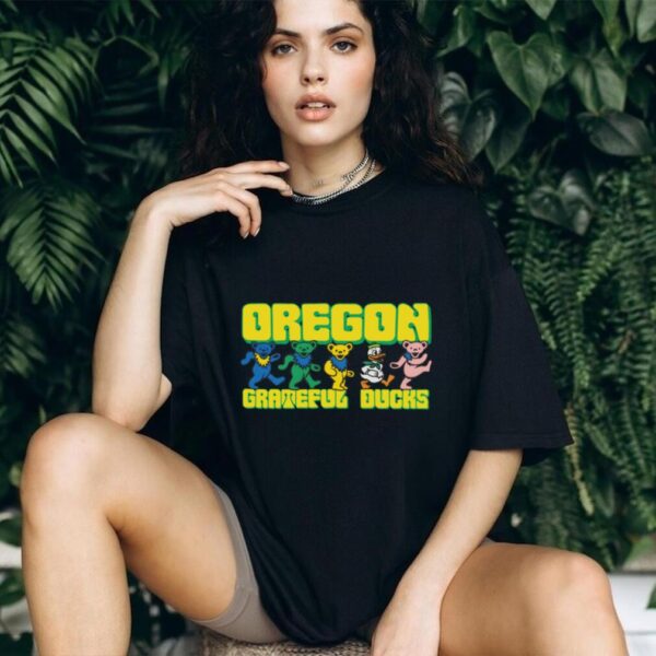 Grateful Ducks Dancing Bears Oregon 2025 Baseball shirt