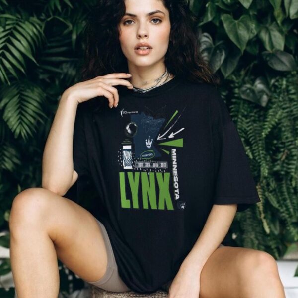 Gray Minnesota Lynx 2025 WNBA Playoffs Power Forward T Shirt