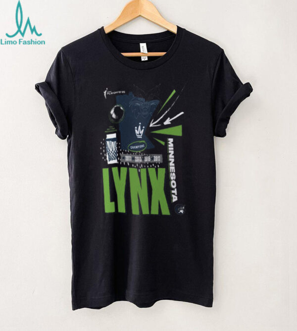 Gray Minnesota Lynx 2025 WNBA Playoffs Power Forward T Shirt