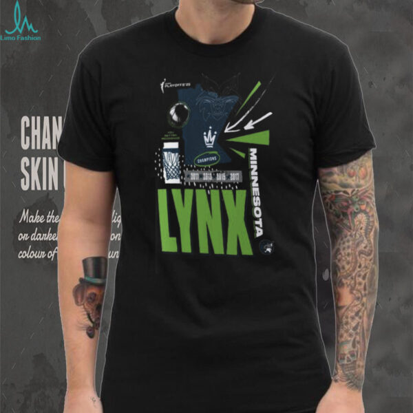 Gray Minnesota Lynx 2025 WNBA Playoffs Power Forward T Shirt