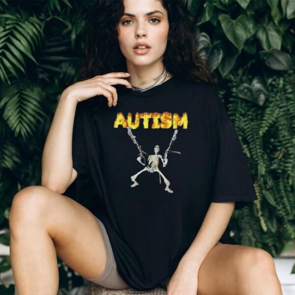 Greta Thunberg Autism Skeleton T shirt
