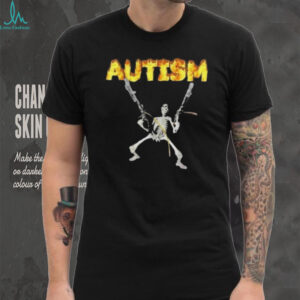 Greta Thunberg Autism Skeleton T shirt