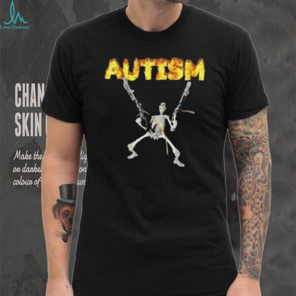 Greta Thunberg Autism Skeleton T shirt