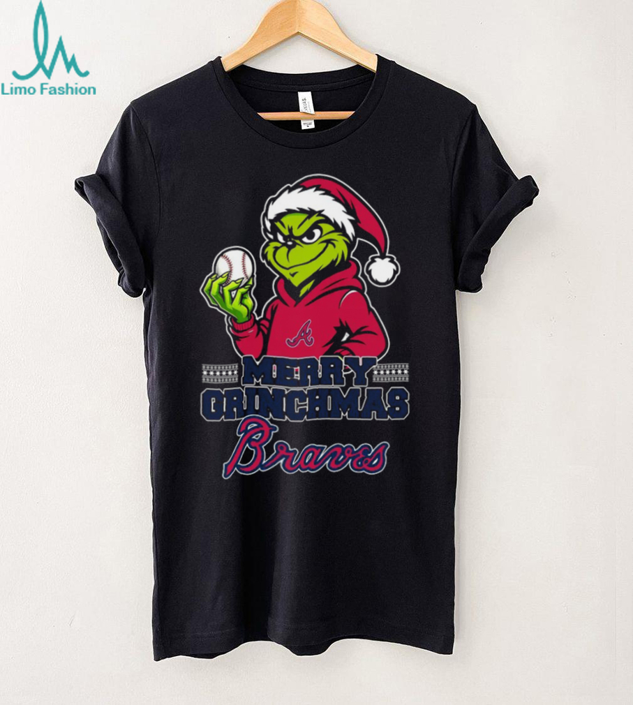 Grinch Atlanta Braves Baseball Merry Christmas Shirt Grinch Atlanta Braves Baseball Merry Christmas Shirt