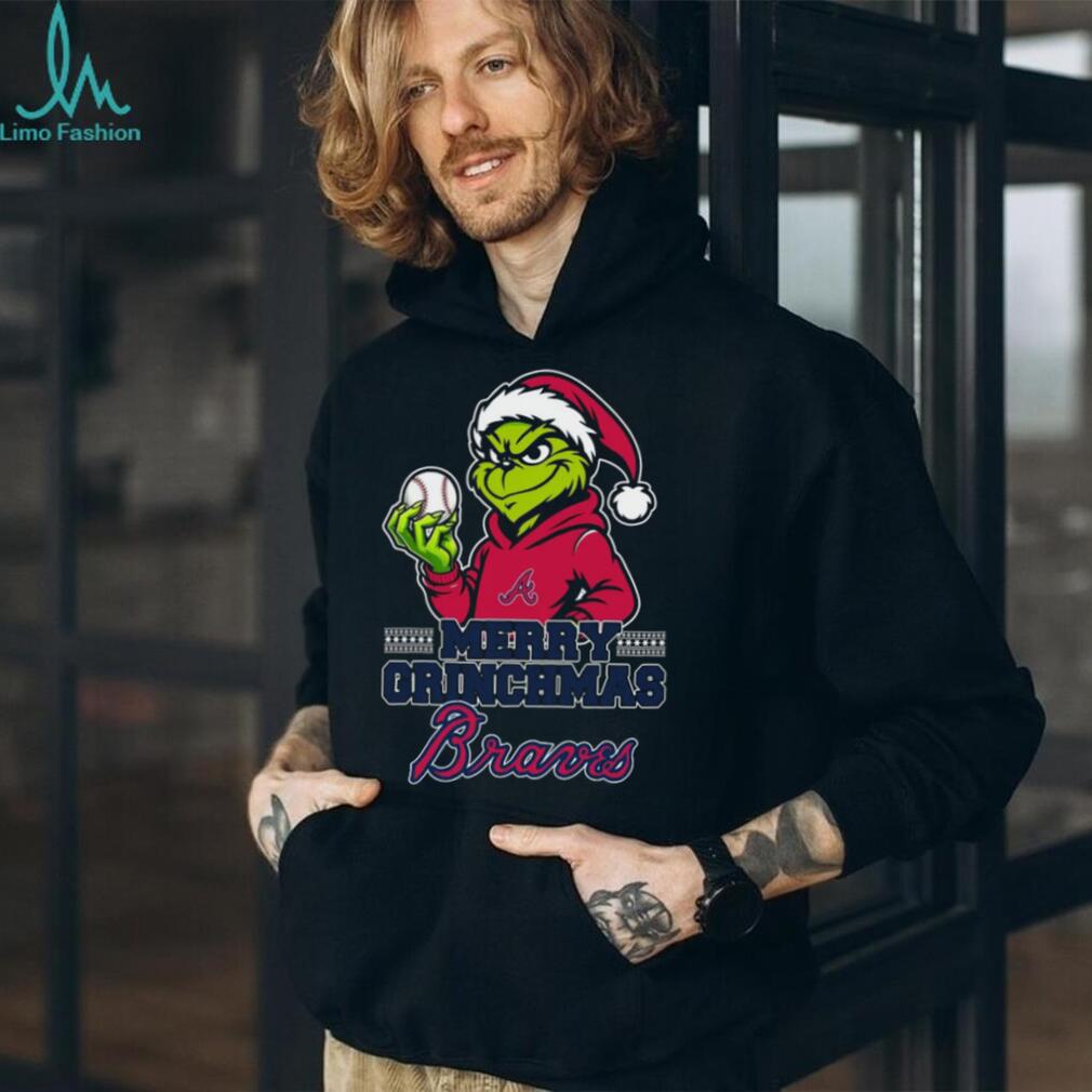 Grinch Atlanta Braves Baseball Merry Christmas Shirt Grinch Atlanta Braves Baseball Merry Christmas Shirt