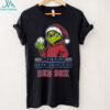 Official Boston Red Sox x Grinch Santa Heartbeat Love Logo Merry Christmas Shirt