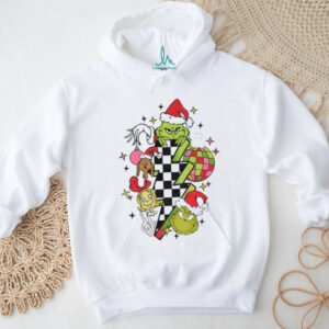 Grinch Christmas character lightning bolt Merry Christmas shirt