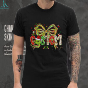 Grinch Custom Name Merry Greenmas Christmas shirt