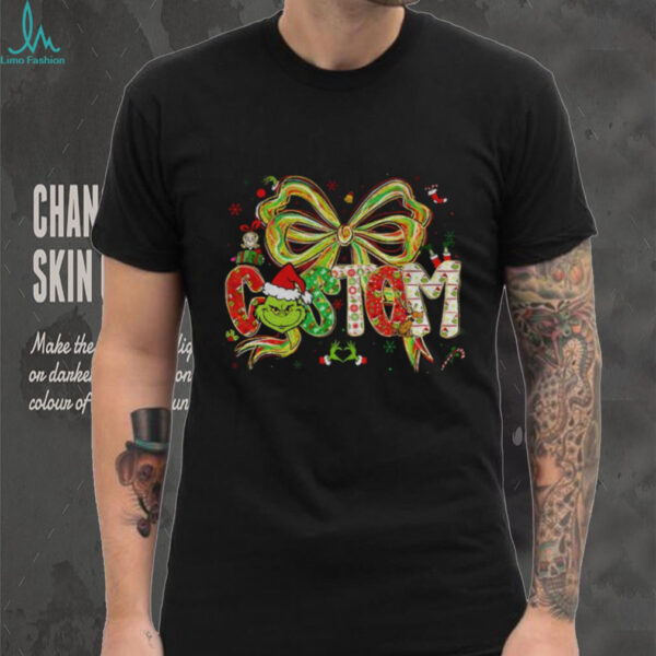 Grinch Custom Name Merry Greenmas Christmas shirt