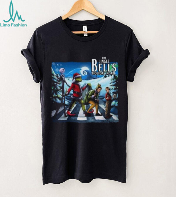Grinch Jack Skellington Elf Abbey Road Christmas T Shirt