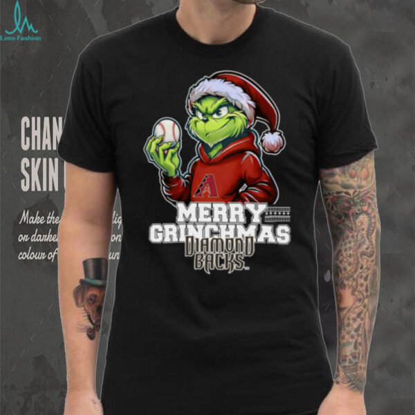Grinch Merry Christmas Arizona Diamondbacks Baseball T Shirt
