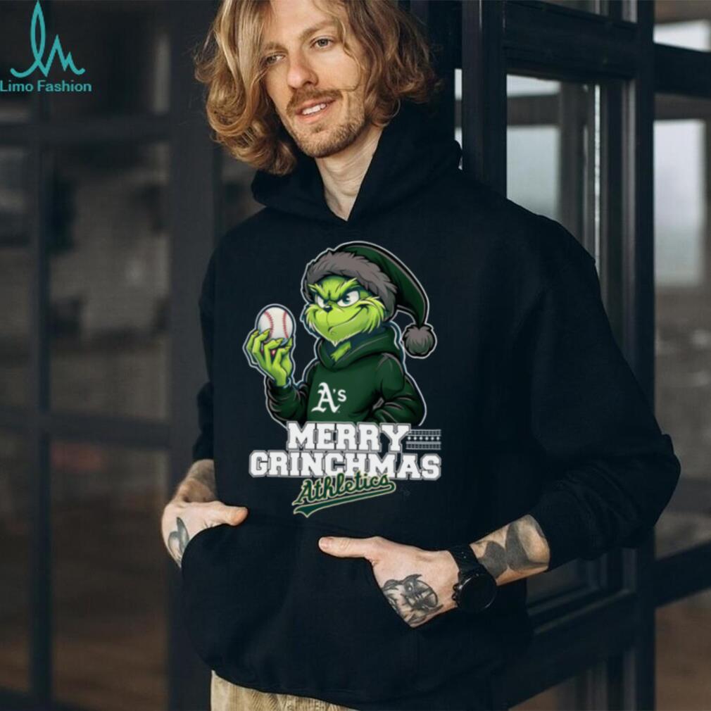 Grinch Merry Christmas Athletics Baseball T Shirt Grinch Merry Christmas Athletics Baseball T Shirt