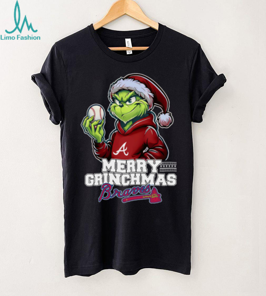 Grinch Merry Christmas Atlanta Braves Baseball T Shirt Grinch Merry Christmas Atlanta Braves Baseball T Shirt