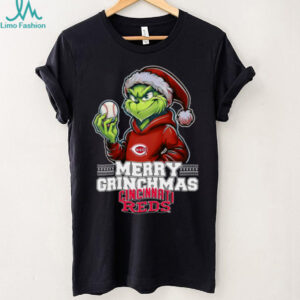 Grinch Merry Christmas Cincinnati Reds Baseball T Shirt