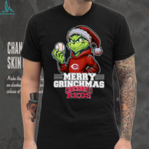 Grinch Merry Christmas Cincinnati Reds Baseball T Shirt