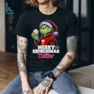 Grinch Merry Christmas Philadelphia Phillies Baseball T Shirt