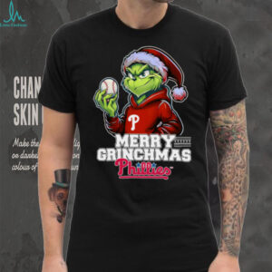 Grinch Merry Christmas Philadelphia Phillies Baseball T Shirt