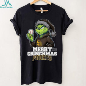 Grinch Merry Christmas San Diego Padres Baseball T Shirt