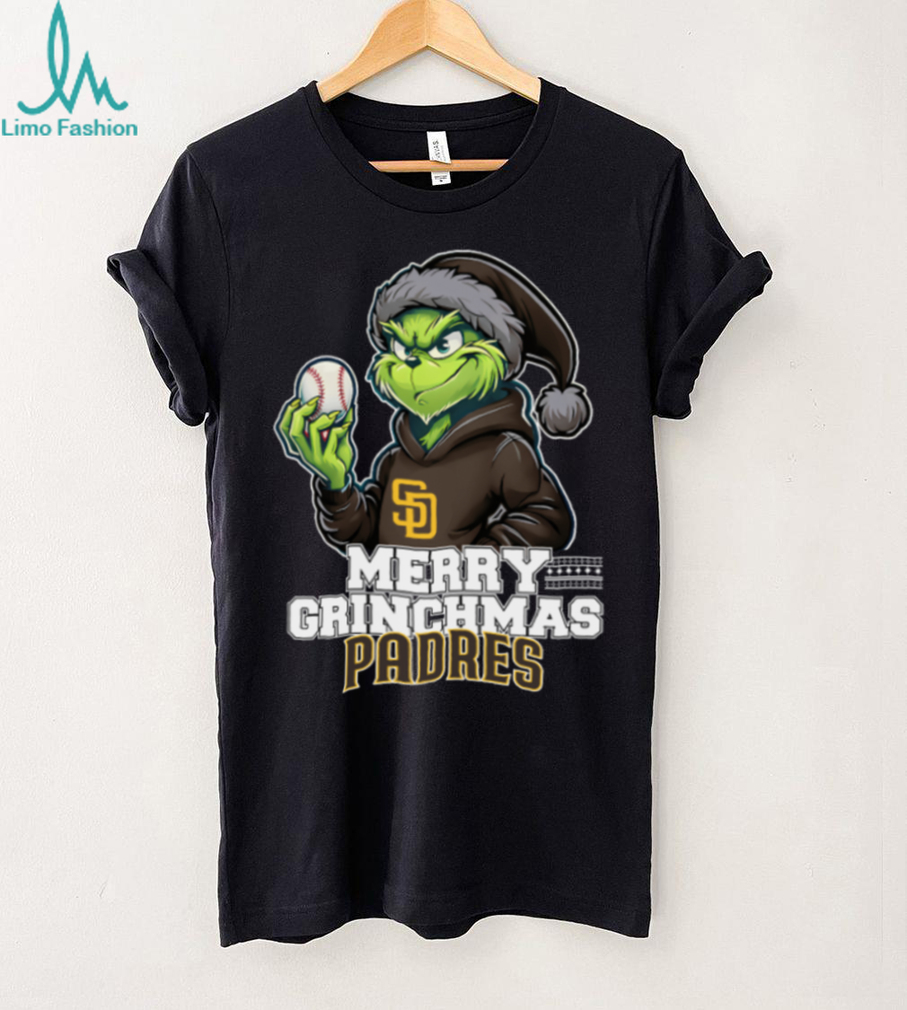 Grinch Merry Christmas San Diego Padres Baseball T Shirt Grinch Merry Christmas San Diego Padres Baseball T Shirt