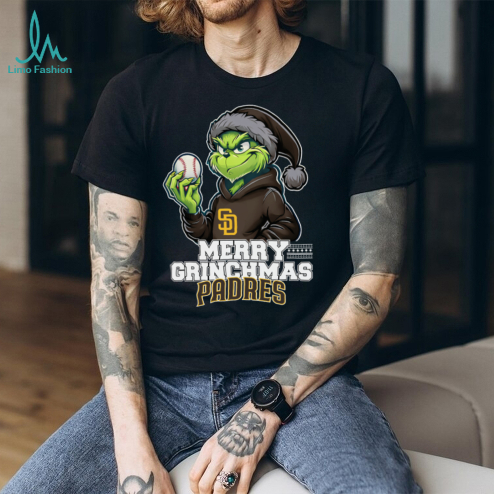 Grinch Merry Christmas San Diego Padres Baseball T Shirt Grinch Merry Christmas San Diego Padres Baseball T Shirt