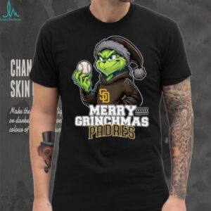 Grinch Merry Christmas San Diego Padres Baseball T Shirt