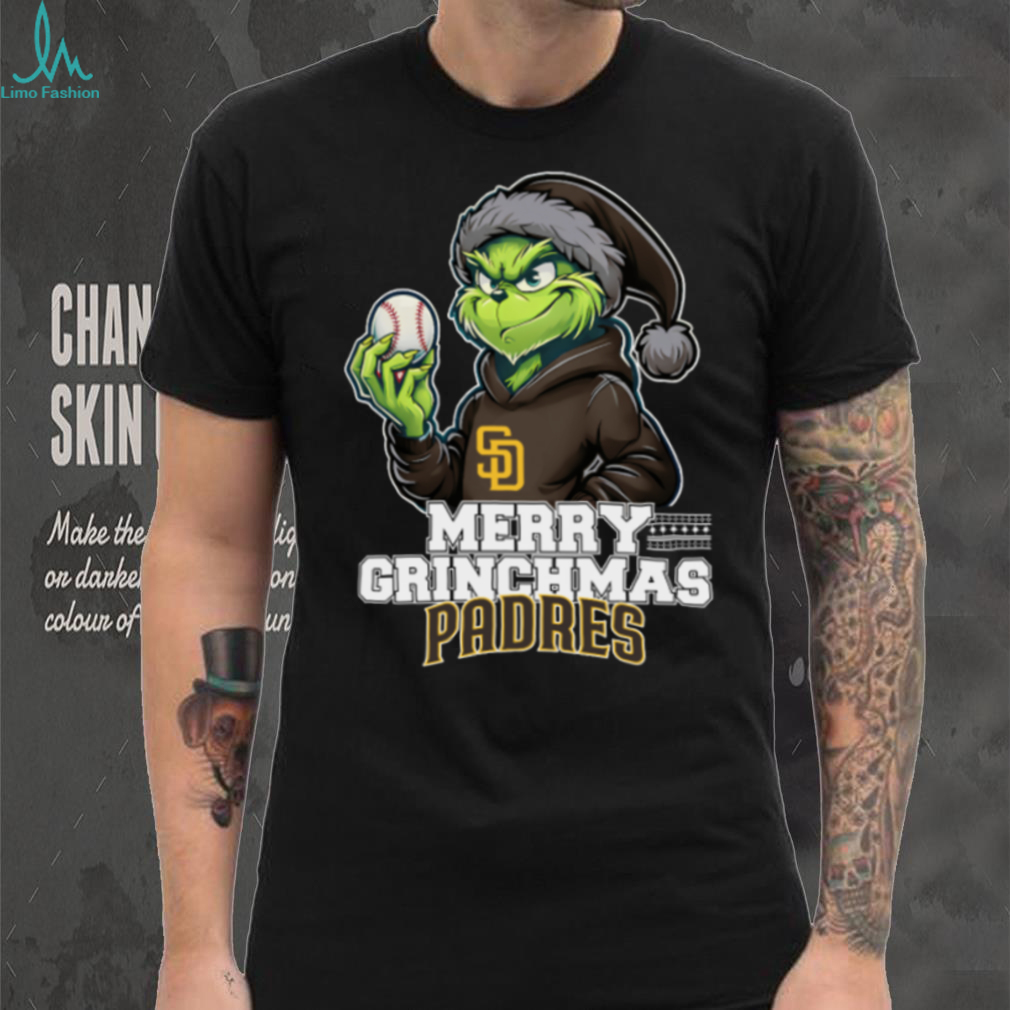Grinch Merry Christmas San Diego Padres Baseball T Shirt Grinch Merry Christmas San Diego Padres Baseball T Shirt