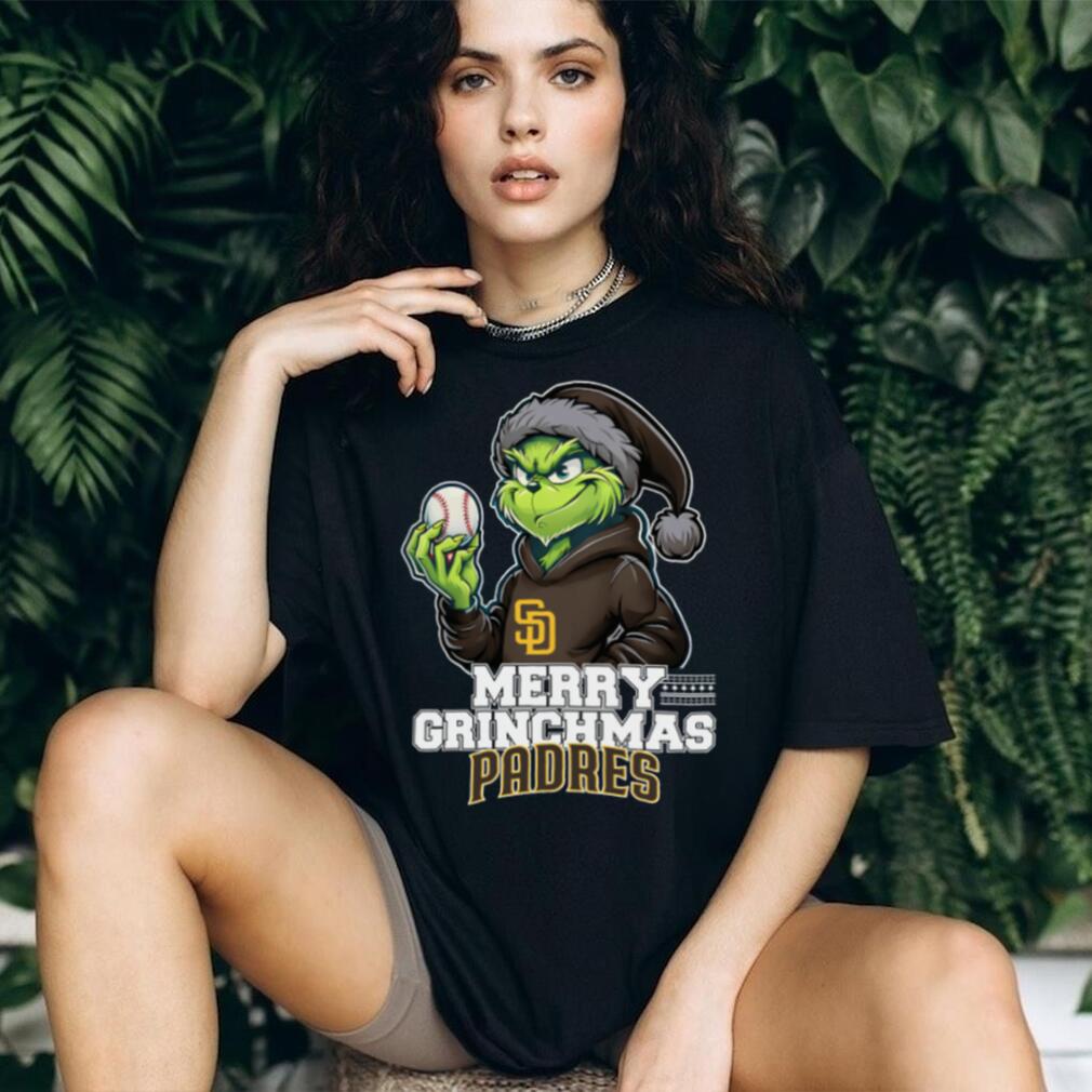 Grinch Merry Christmas San Diego Padres Baseball T Shirt Grinch Merry Christmas San Diego Padres Baseball T Shirt