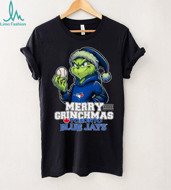 Grinch Merry Christmas Toronto Blue Jays Baseball T Shirt