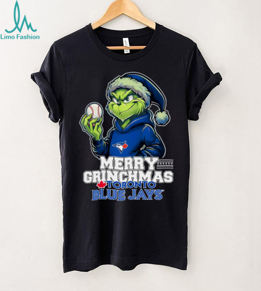 Grinch Merry Christmas Toronto Blue Jays Baseball T Shirt Grinch Merry Christmas Toronto Blue Jays Baseball T Shirt