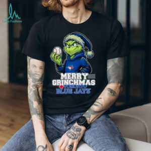 Grinch Merry Christmas Toronto Blue Jays Baseball T Shirt