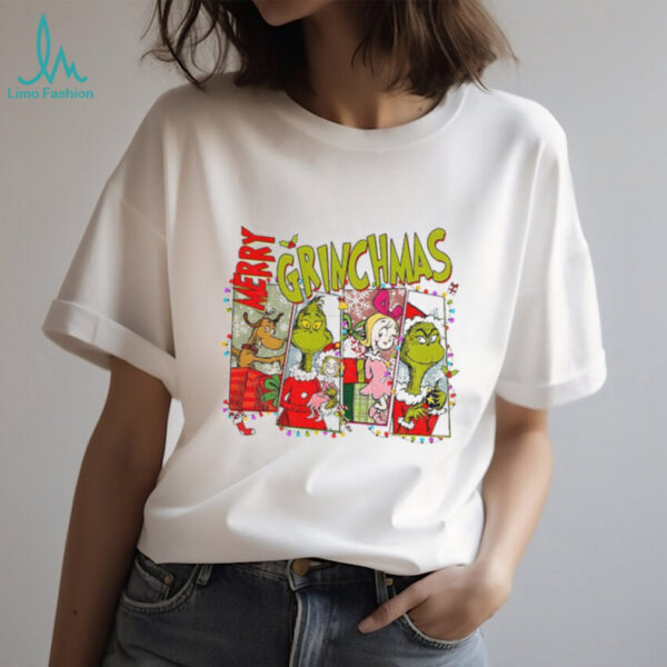 Grinch Merry Grinchmas cartoon Merry Christmas shirt