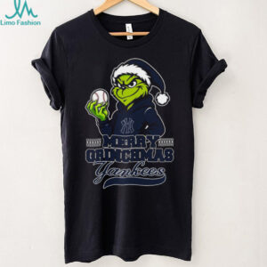 Grinch New York Yankees Baseball Merry Christmas Shirt